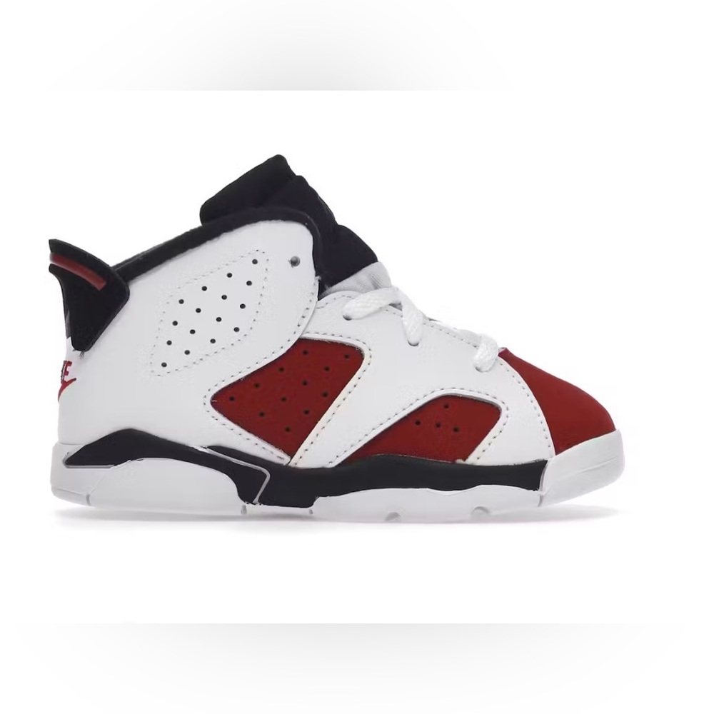 Jordan 6 Retro Carmine (2021) Unisex Baby Shoes— Size 6